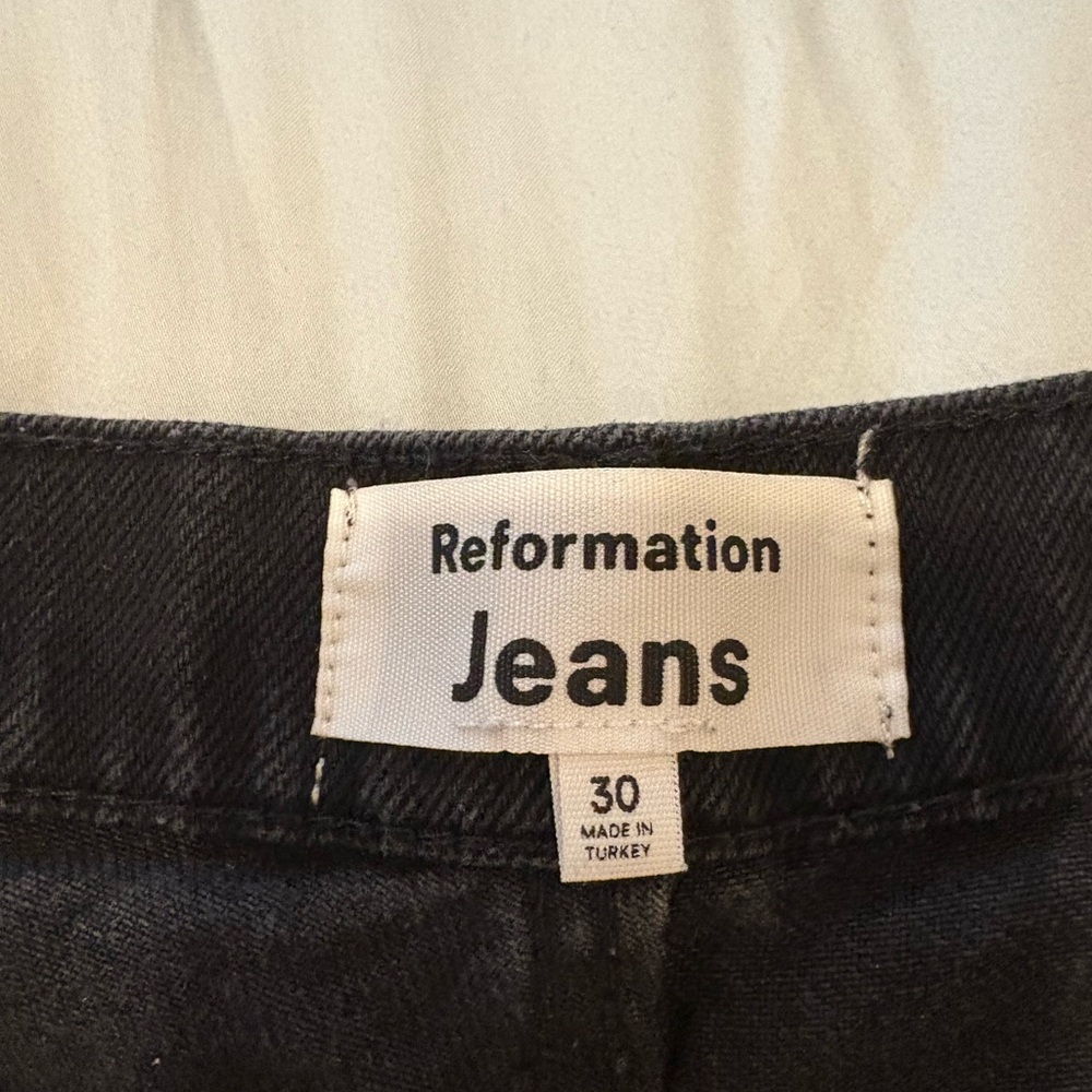 Reformation Cynthia High Rise Straight Jeans - Picture 5 of 5